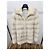 Autre Marque Weiße Nerzjacke mit Kapuze - Ansicht 6