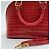Louis Vuitton Alma BB Coccodrillo Rosa Chiaro Rosso - vista 10