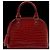 Louis Vuitton Alma BB Coccodrillo Rosa Chiaro Rosso - vista 2