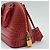 Louis Vuitton Alma BB Coccodrillo Rosa Chiaro Rosso - vista 5