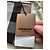 Pochette Burberry Check in Tela Marrone Nero Bianco - vista 11