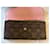 Louis Vuitton Monogram Rose Geldbörse Braun Pink  - Ansicht 6