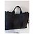 Autre Marque Borsa tote nera in nylon HAZZYS Nero - vista 14