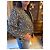 Giacca vintage nera e bianca con fiocchi Yves Saint Laurent Nero Bianco - vista 4