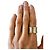 Bulgari B.Zero1 Ring 4 Bänder Weißgold Größe 56 Silber