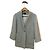 Blazer Caroll verde e beige