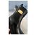 Versace Botines Chelsea de Cuero Negro con Hebilla Medusa - vista 3