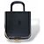 Borsa shopping mini Saint Laurent Nero