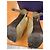 Beige Lackleder Peeptoe Slingback-Absätze von Stuart Weitzman - Ansicht 3