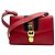 Borsa a mano Gucci Sylvie in pelle rossa Rosso
