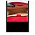Borsa a mano Gucci Sylvie in pelle rossa Rosso - vista 5