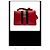 Borsa a mano Gucci Sylvie in pelle rossa Rosso - vista 8