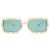 Nuevas gafas de sol GG1112S de Gucci Dorado Azul claro - vista 2