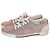 Baskets Gucci en daim rose Multicolore