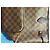 Borsa a mano Louis Vuitton Neverfull MM Pelle Marrone Chiaro - vista 5