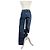Cos Jeans rectos de talle alto en azul