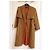 Autre Marque Abrigo largo de cuero de cabra camel Léo Marciano Castaño Camello - vista 2