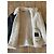 All Saints Black leather aviator jacket with shearling lining - view 5