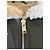 All Saints Black leather aviator jacket with shearling lining - view 6