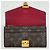 Cartera Pallas Louis Vuitton Castaño Roja Fucsia Monograma - vista 10