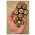 Set di 12 loghi CC Chanel vintage in oro e nero D'oro - vista 19