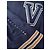 Valentino Marineblauer Hoodie mit 'V'-Applikation Dunkelblau - Ansicht 8
