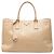 Prada Beiger Großer Saffiano Lux Galleria Tote