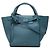 Big Bag Céline Große Tasche aus Blauem Rindsleder Celine