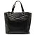 Gucci Schwarze Leder Hysteria Crest Tote