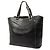 Gucci Schwarze Leder Hysteria Crest Tote - Ansicht 2