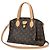 Borsa a mano Monogram Rivoli PM di Louis Vuitton Marrone