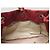 SAC A MAIN CHANEL ULTRA SOFT SHOPPING LOGO CC EN CUIR SUEDE ROUGE HAND BAG - vue 15