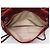SAC A MAIN CHANEL ULTRA SOFT SHOPPING LOGO CC EN CUIR SUEDE ROUGE HAND BAG - vue 17