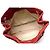 SAC A MAIN CHANEL ULTRA SOFT SHOPPING LOGO CC EN CUIR SUEDE ROUGE HAND BAG - vue 8