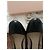 Décolleté Miu Miu in pelle nera con strass misura 40 Nero - vista 5