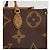Louis Vuitton Onthego GM Bag / Giant Reverse Monogram Patterns Light brown Dark brown - view 8