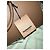 Bolsa de mão Burberry Banwell em couro bege - vista 10