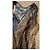Autre Marque No-Na Pure Seidenkleid Braun Blau - Ansicht 12