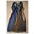 Autre Marque No-Na Pure Seidenkleid Braun Blau - Ansicht 2