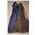 Autre Marque No-Na Pure Seidenkleid Braun Blau - Ansicht 7