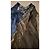 Autre Marque No-Na Pure Seidenkleid Braun Blau - Ansicht 9