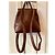 Brauner Leder-Rucksack von Chanel - Ansicht 3