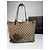 Vintage Gucci Monogram Tote Bag beige braun - Ansicht 14