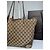 Vintage Gucci Monogram Tote Bag beige braun - Ansicht 7