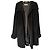 Cappotto Max Mara in lana e alpaca nera Nero