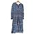 SéZane Vestido largo estampado azul Sezane Blanco
