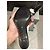Sandali Balenciaga in pelle nera decorati con cristalli Nero - vista 6