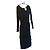 Autre Marque RAEY Schwarzes figurbetontes Kleid Größe 36