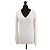 Brunello Cucinelli Kaschmirpullover mit V-Ausschnitt beige