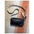 Borsa a spalla Jacquemus in pelle nera Nero - vista 2